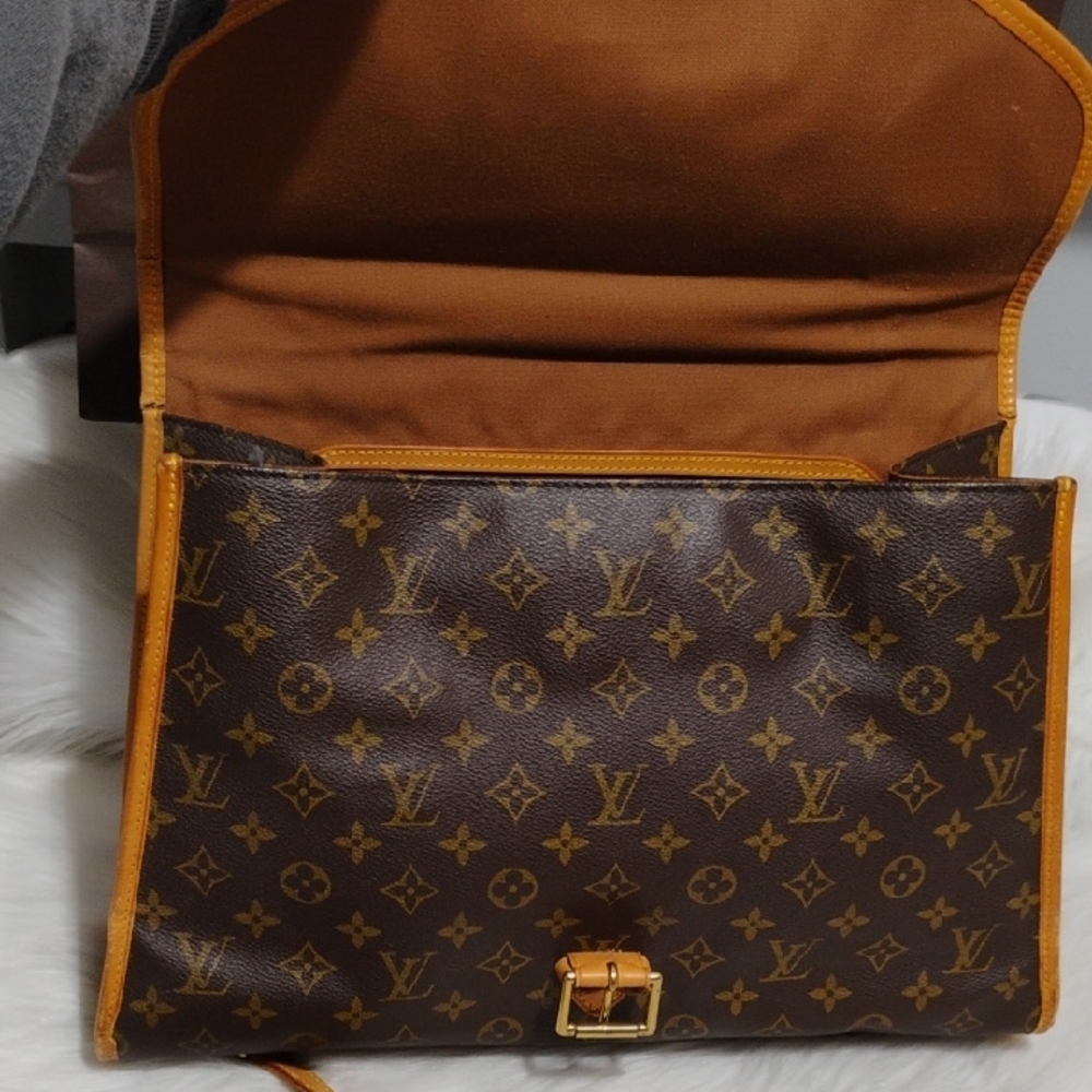 SALE! Auth Louis Vuitton Monogram Beverly 2 Way Shoulder Bag Strap/Bag M51121 - Picture 8 of 16